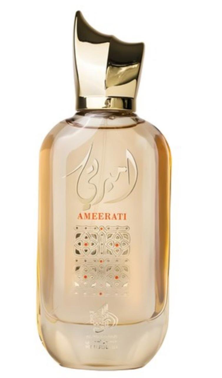 Frasco e caixa do perfume Ameerati